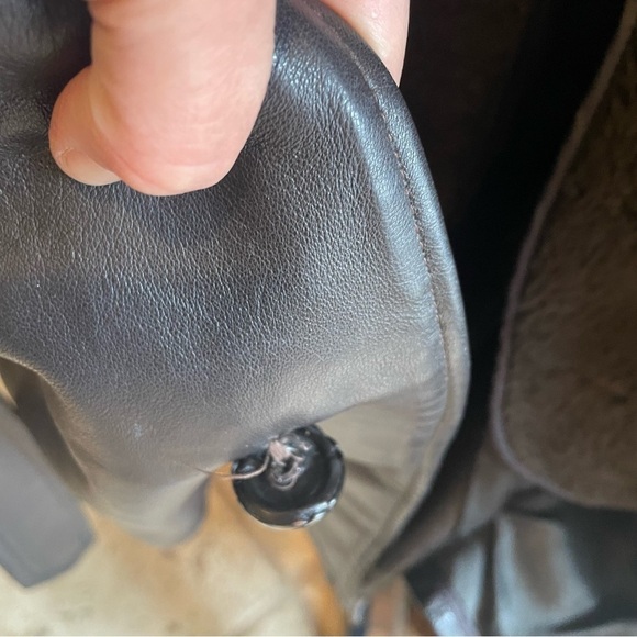 Vintage Kurland Brown  jacket Leather Imported Cabretta Leather - Picture 11 of 13